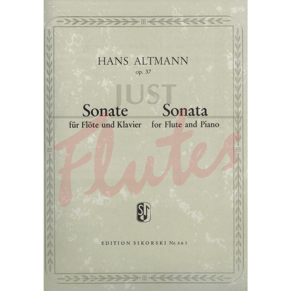 Sonata for Flute and Piano